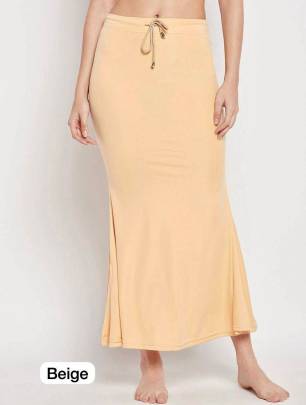 Beige Fish Tail Stretchable waist and skinny fit 