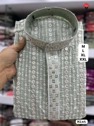 Party Wear Men Kurta 