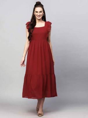 Long Georgette Gown for Women