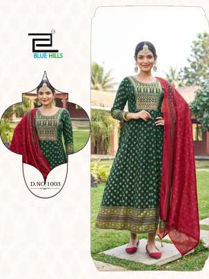 Multi-Color Anarkali Gown Exporter