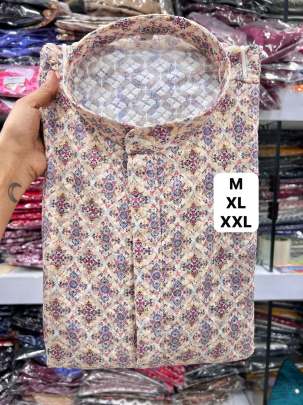 Sequence Work Kurta for Men