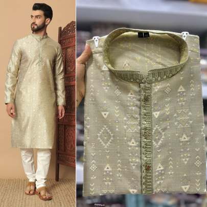 Sequins Work Kurta for Festive Wear