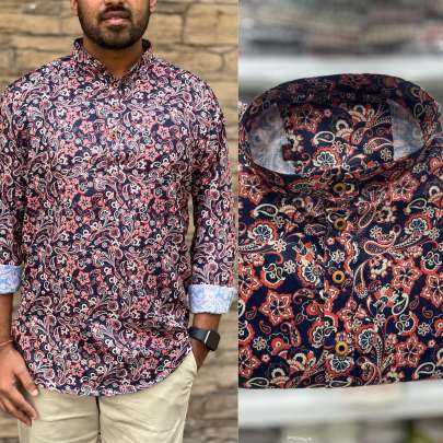 Stylish short kurta with cuffs