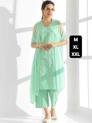 Summer special Pure cotton printed kurti sets 