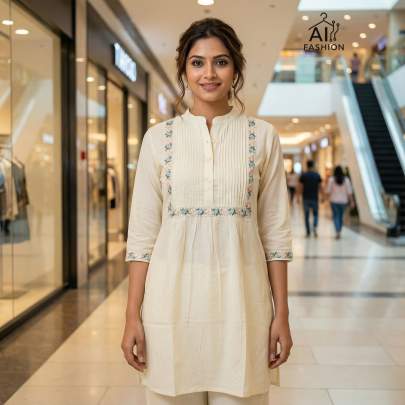 Trendy Embroidered Tops for Girls