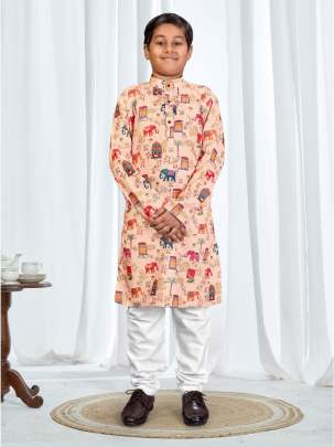 Trendy Printed Kurta for Festivals and Functions