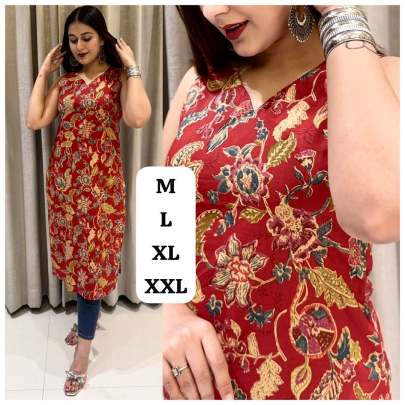 Cotton Printed Kurti Manufacturer