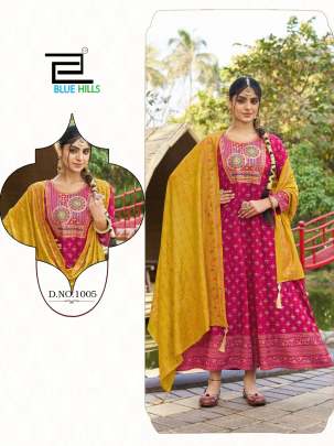 Wholesale Anarkali Gown with Dupatta