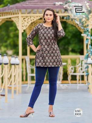 BLUSH - COTTON PRINTED TOPS FOR REGULAR AND OFFICE WEAR