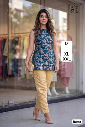 Banarasi Ethnic Co-ord Set Manufacturer Surat