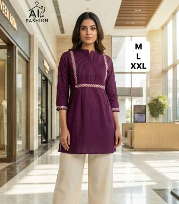 Casual Wear Embroidery Top