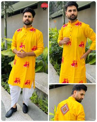 Designer kurta dhoti for men