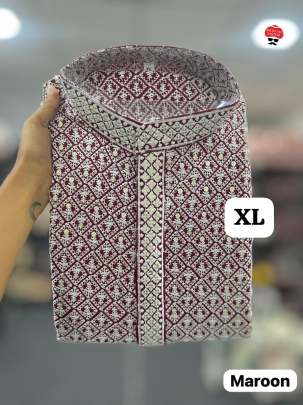 Elegant Chikankari Embroidered Kurta