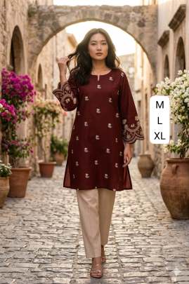 Embroidered kurti for women