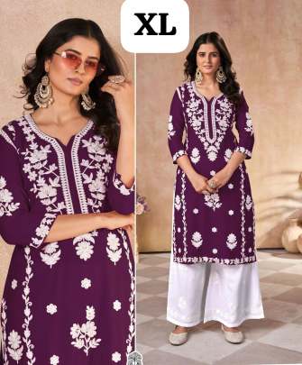 Ethnic Wear Kurti with Plazzo