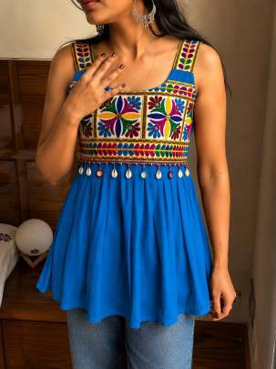 Garba top for women, Dandiya night top