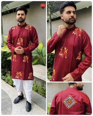Kurta with dhoti set for Garba