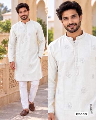 Malaysia Indian wear Men's White Kurta