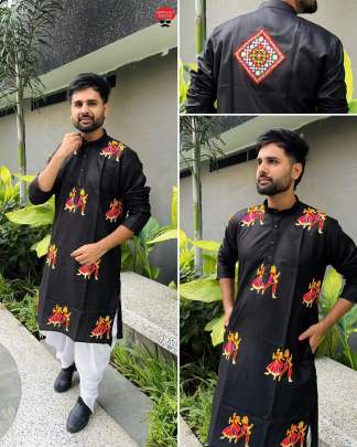 Navratri kurta dhoti for men