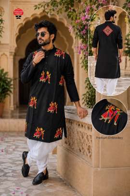 Latest Navratri kurta dhoti for men 2026