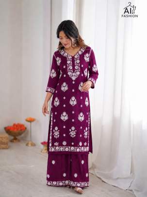 Newly launched Super Trendy Long Chikankari Kurti 