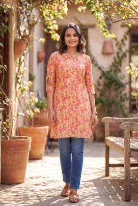 Office Wear Kurti Manufacturer Surat