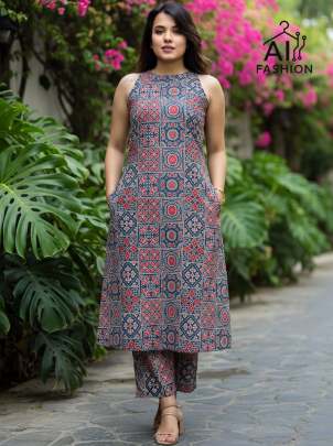 Pinterest Inspired Summer Outfit  Trendy Kurti Pant Set