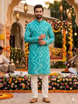 Printed Kurta for Men 