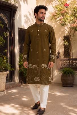 Ready Stock Kurta Pyjama, Indian Ethnic Wear Manufacturer