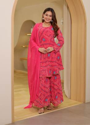 Sharara Dress with Dupatta