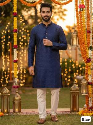 Trending South Indian silk jacquard kurta manufacturer