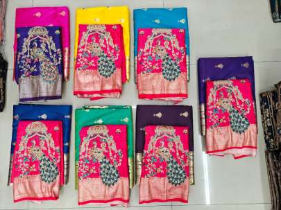 Wedding special Banarsi saree With blouse