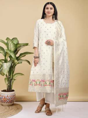 banarasi silk ladies suit