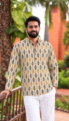mens cotton kurta manufacturer
