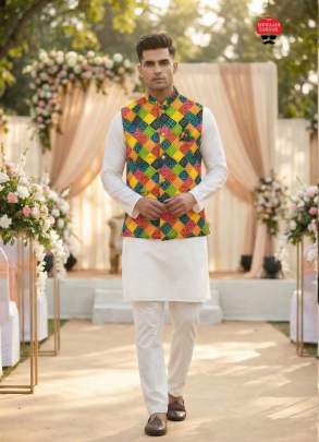 mens indo western kurta Koti wholesale