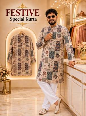 trending mens kurta, new kurta designs for men