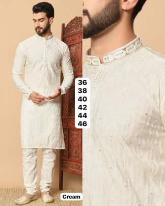 white  ethnic Men Kurta